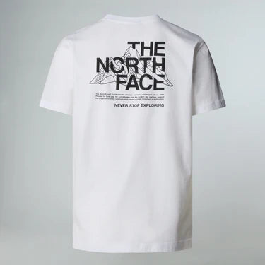 The North Face Men's Mountain Sketch TShirt White (8036900012121)