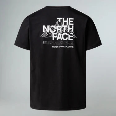 The North Face Men's Mountain Sketch T-Shirt Black (8018851659865)