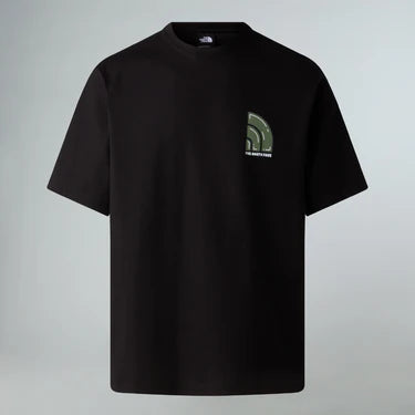 The North Face Unisex Bubble Logo Relaxed T-Shirt Black