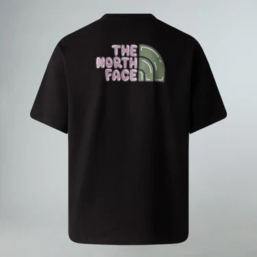 The North Face Unisex Bubble Logo Relaxed T-Shirt Black (8018870894681)