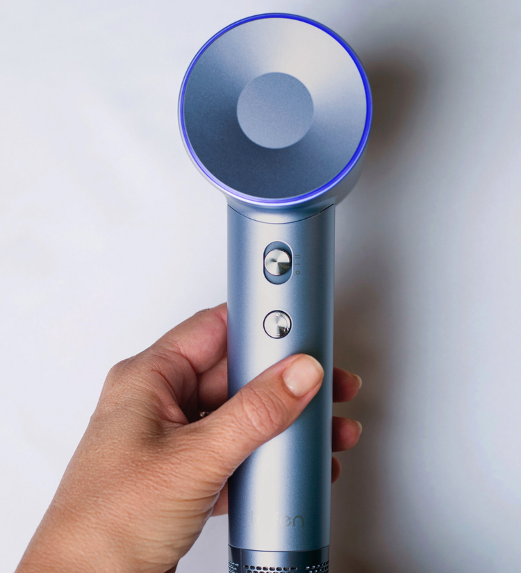 Laifen Swift Special High Speed Hairdryer Silver Blue 1HD50-G-EU-SI-004.