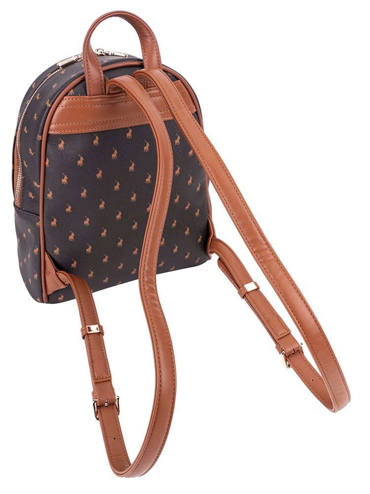 Polo Ladies Handbags Brown Polo Women's Camden Backpack (7711778177113)