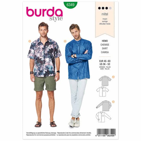 Burda Pattern Habby Burda Pattern 6349 (7508429340761)