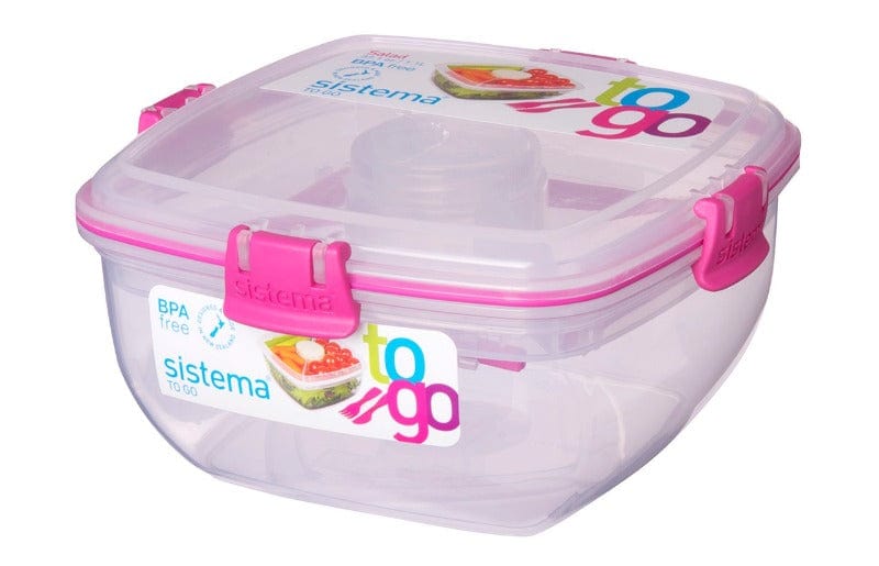 Sistema Salad Bowl Sistema Salad To Go 1.1 Litre 21356 (4735516901465)