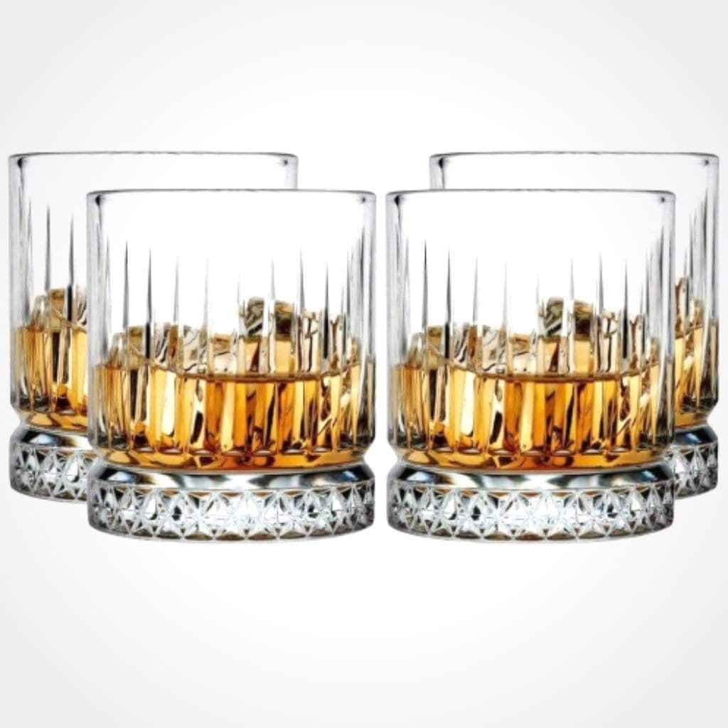 Pasabahce GLASS Pasabahce Elysia Whiskey Glass 355ml Set Of 4 (7284869267545)