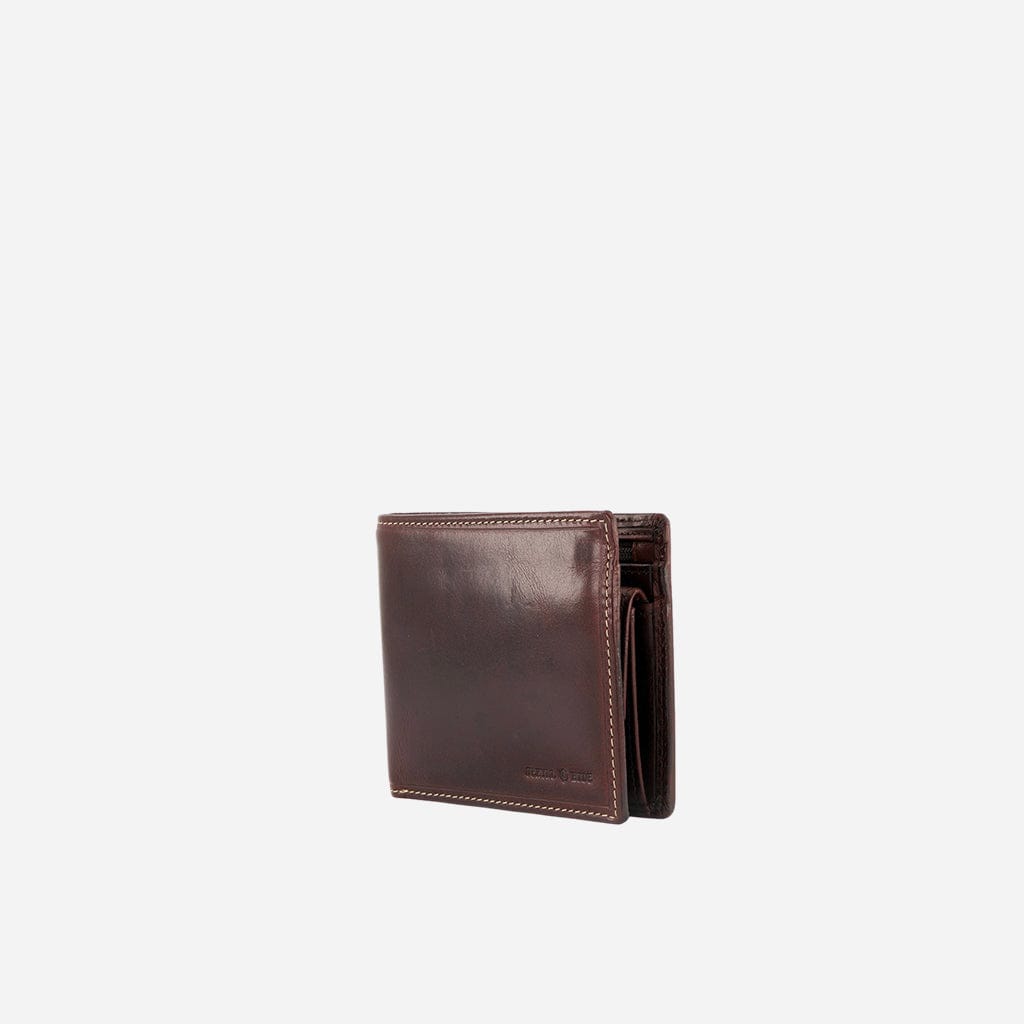 Jekyll & Hide Wallets Jekyll & Hide Medium Billfold Wallet With Coin Coffee (7266294792281)