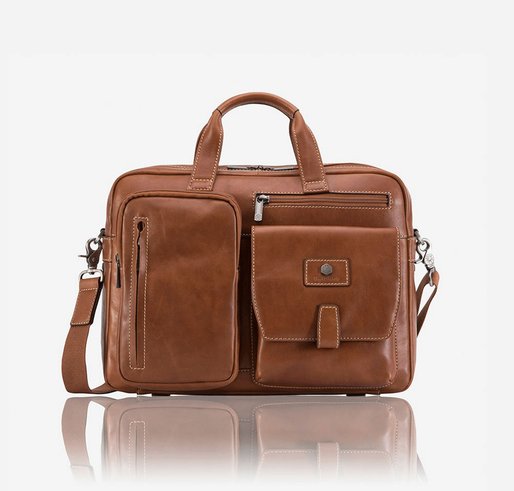 Jekyll & Hide Laptop bag Jekyll & Hide Medium Leather 15"Laptop Briefcase Colt (7267689791577)