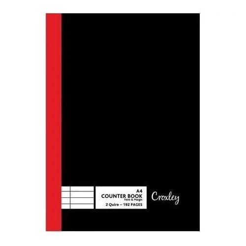 Stationary Tech & Office Croxley Counter  A4 2QUIRE 192PG (2061802668121)