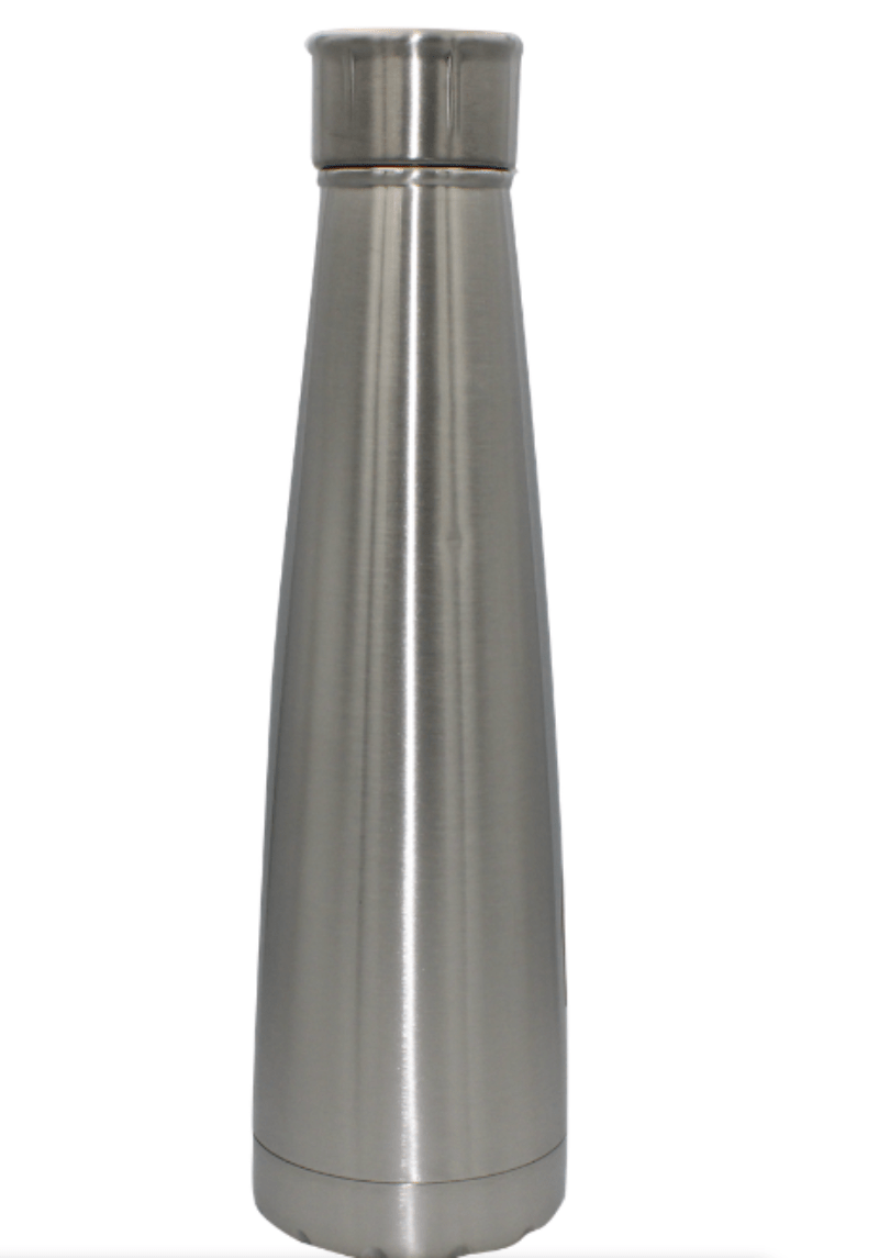 Homeware FLASK BOTTLE Active Hot & Cold Beverage Vacuum Flask - SB-400-7 Silver 400ml (6576807477337)