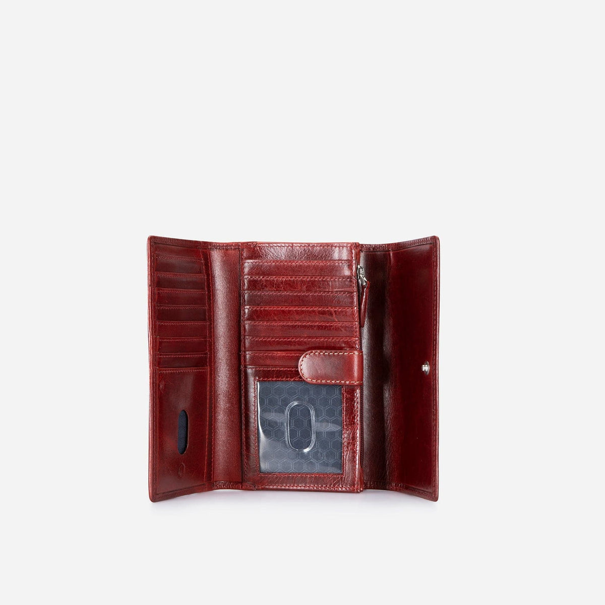Jekyll & Hide Wallets Jekyll & Hide Oxford Leather Purse Rust (7266336735321)