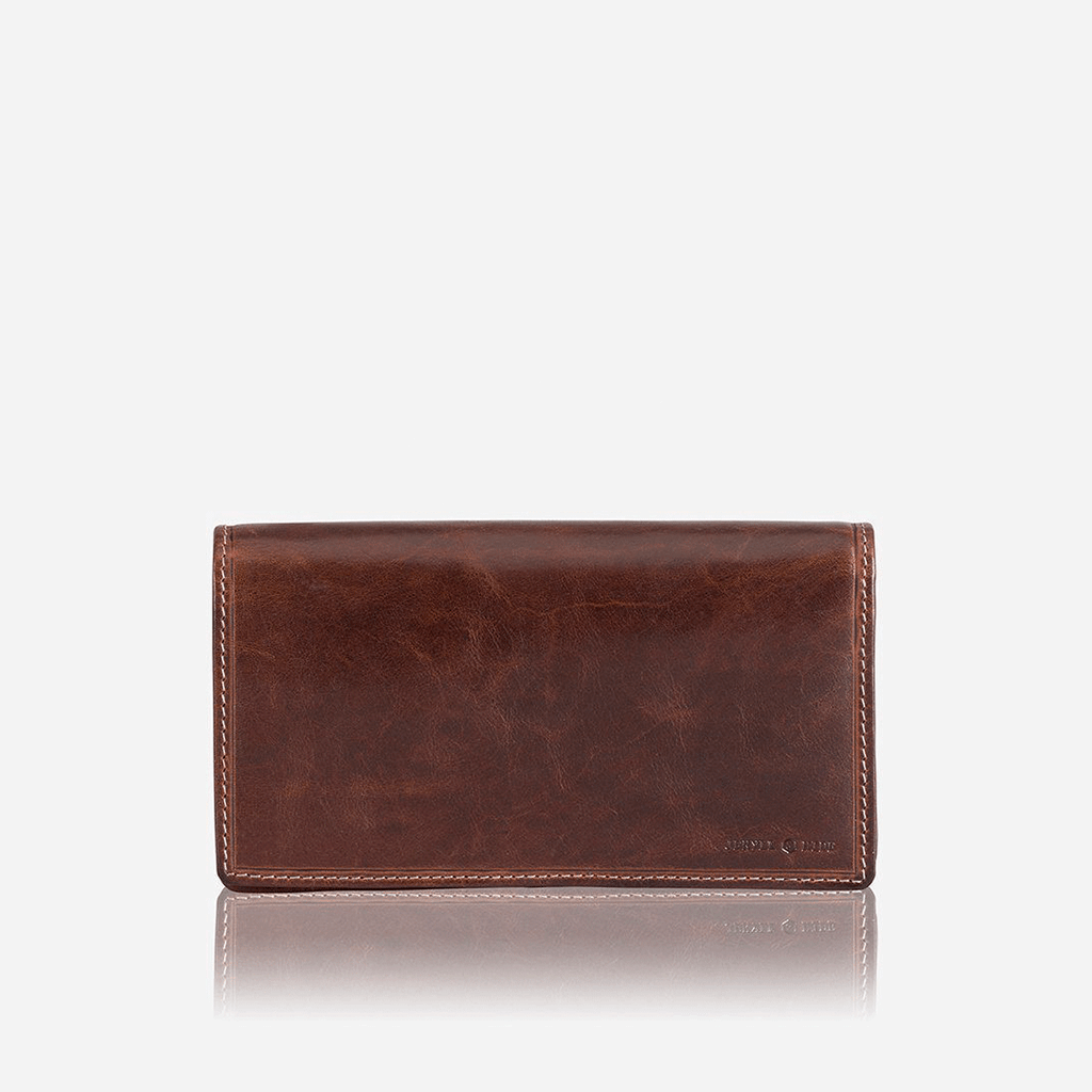 Jekyll & Hide Wallets Jekyll & Hide Oxford Large Leather Purse Coffee (7266338734169)