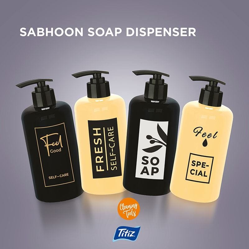 Titiz Bathroomware Titiz Sabhoon Soap Dispenser 500ml TP-208 (7303704543321)