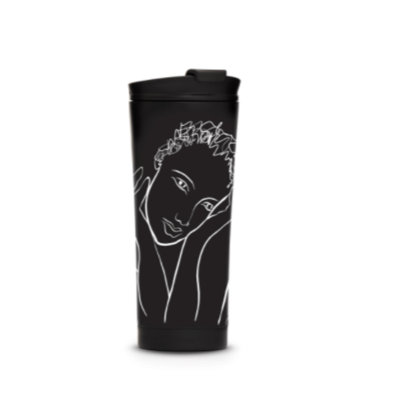 Carrol Boyes MUG Carrol Boyes Travel Mug Full Of Grace 18TMG-FOG-BL-W (6903997956185)