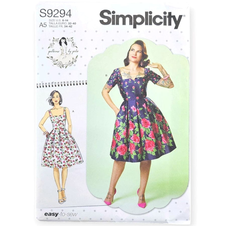 Simplicity Patterns Habby 6-14 9294 A5 Simplicity Sewing Patterns