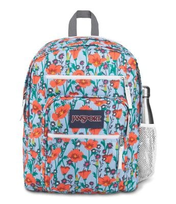 Jansport Backpack Poppy Garden Jansport Big Student Backpack Poppy Garden (6546897764441)