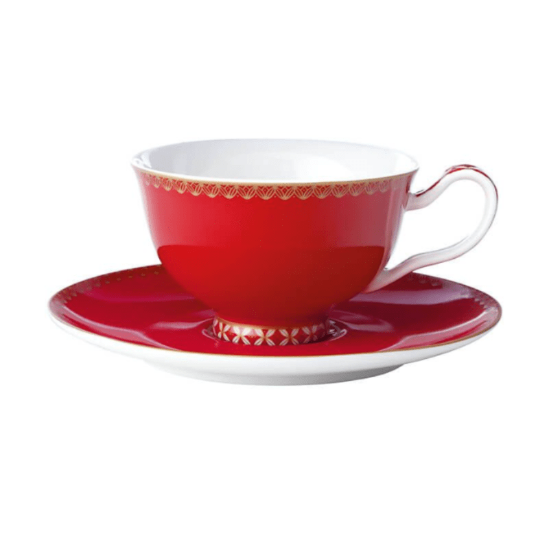 Maxwell & Williams Cups & Saucers Maxwell & Williams Teas & C's Classic Footed Cup & Saucer 200ml Cherry Red HV0177 (7103117983833)