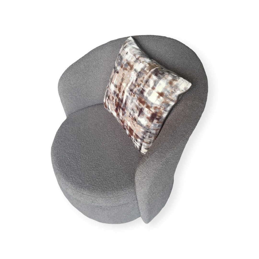silk house 1 seater couch SILK HOUSE Charlotte Swivel Couch (7520327270489)