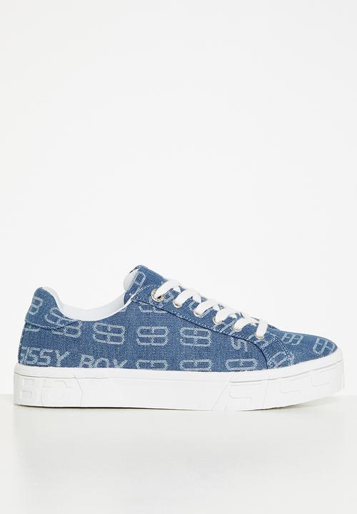 Sissy Boy Sneaker Ladies Jacquard Sneaker Denim (7289984188505)