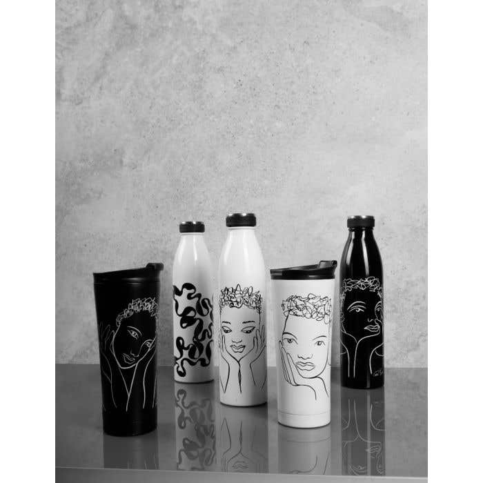 Carrol Boyes Travel Mug Carrol Boyes Travel Mug Full Of Grace 400ml 18TMG-FOG-BL-W (6903997956185)