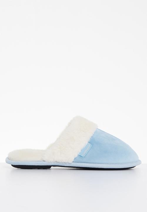 Hush Puppies Slippers Size Uk Four Hush Puppies Lunara Fog Women's Slippers Light Blue (7705973358681)