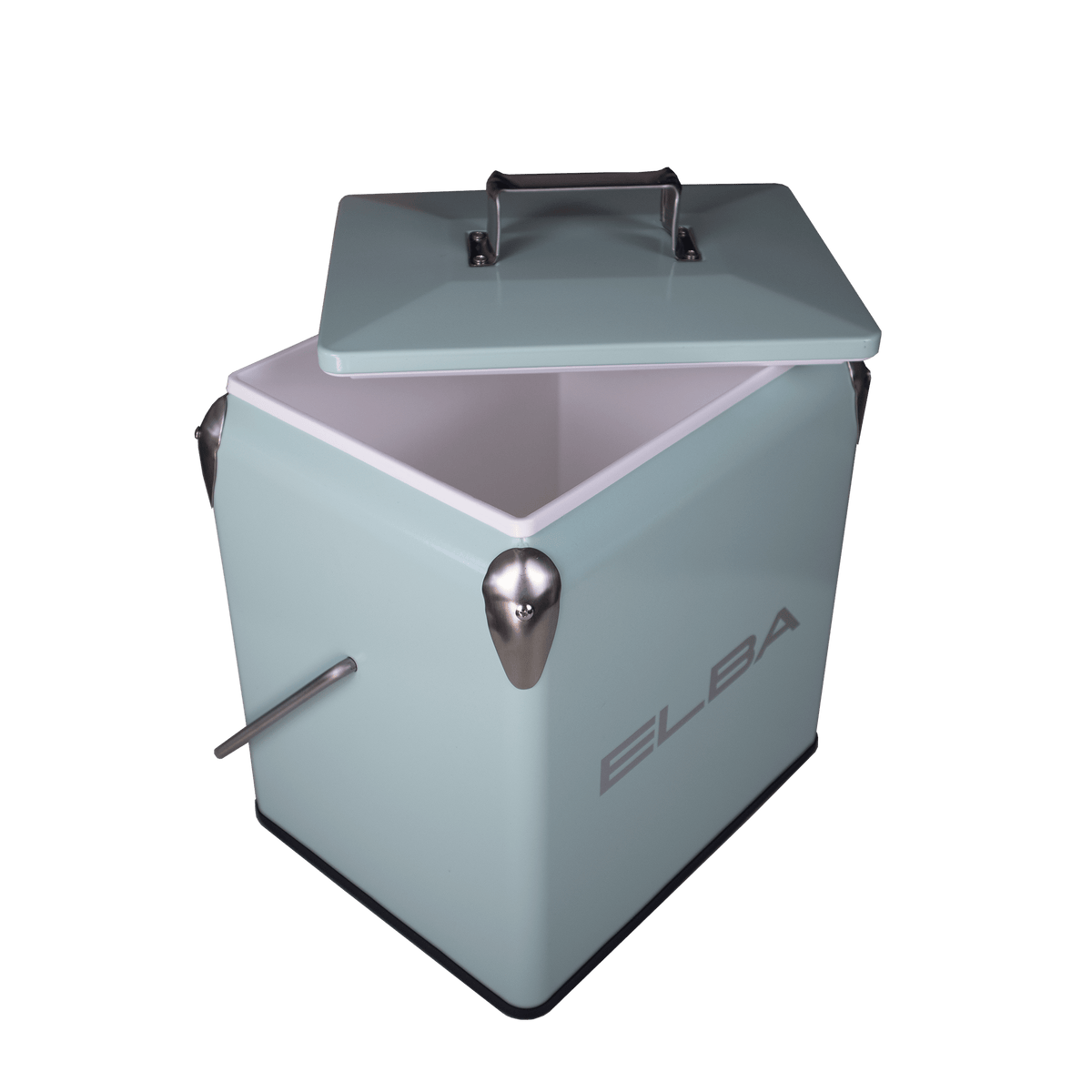 Elba Cooler Box Elba Metal Cooler Box Metal 13L Turquoise 05/MCB-T