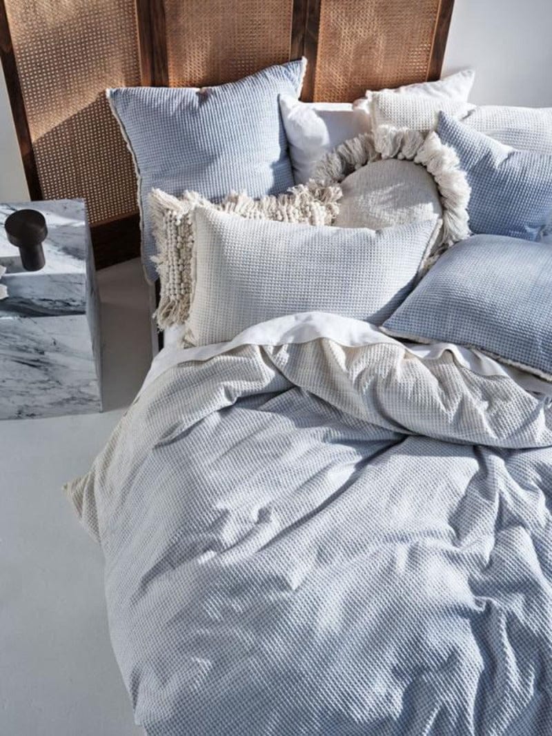 Linen House Duvet Cover Linen House Blue Lucca Duvet Cover Set (4779665686617)