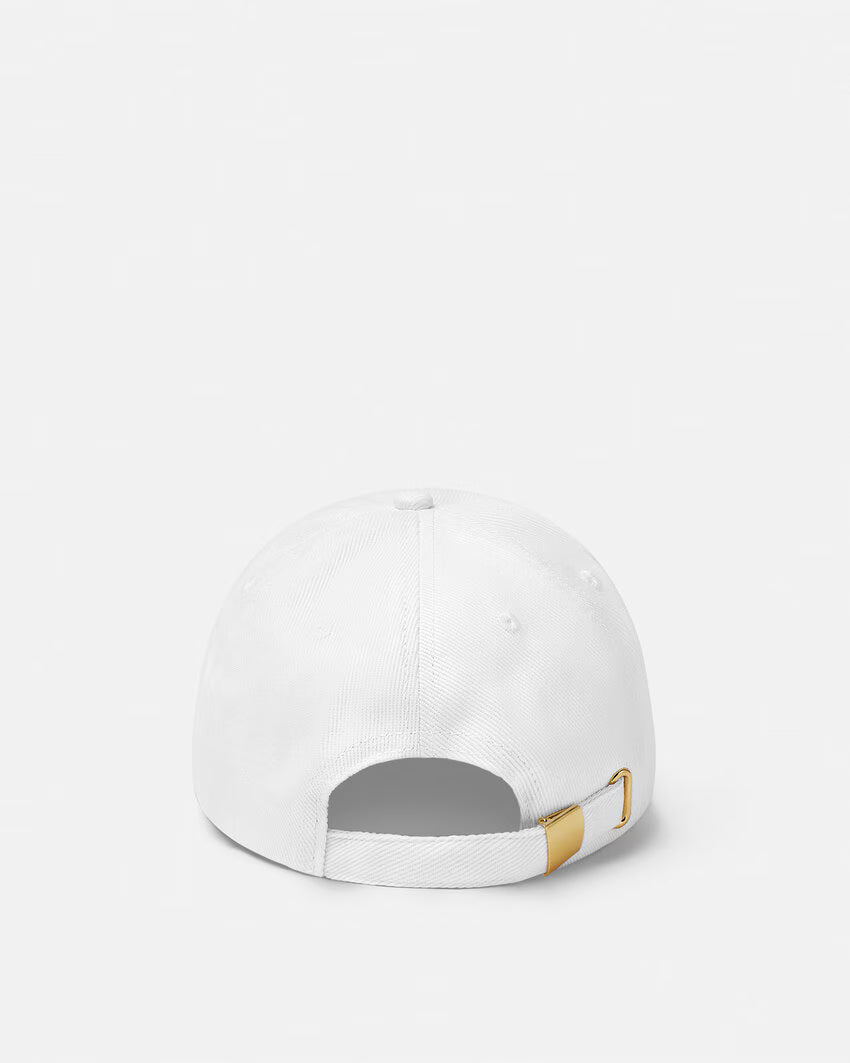 Versace Logo Baseball Cap White