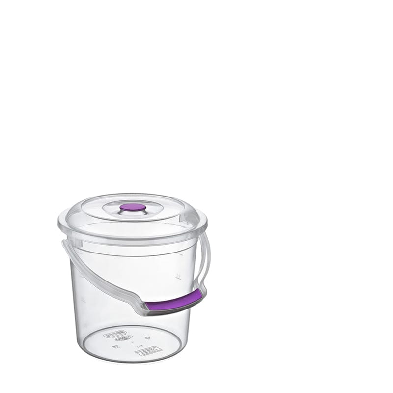 Hobby Life Laundry Basket Hobby Life Transparent Lid Water Bucket 5L 08 1183 (7306951786585)