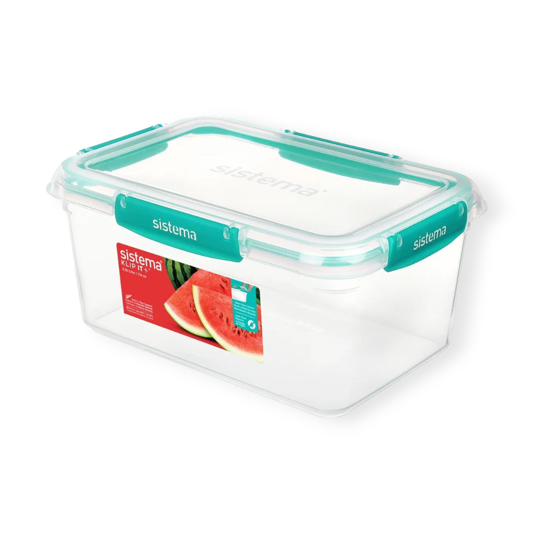Sistema Sistema Minty Teal 3.35L Rectangle Klip It Plus 891830-8T (7445447114841)