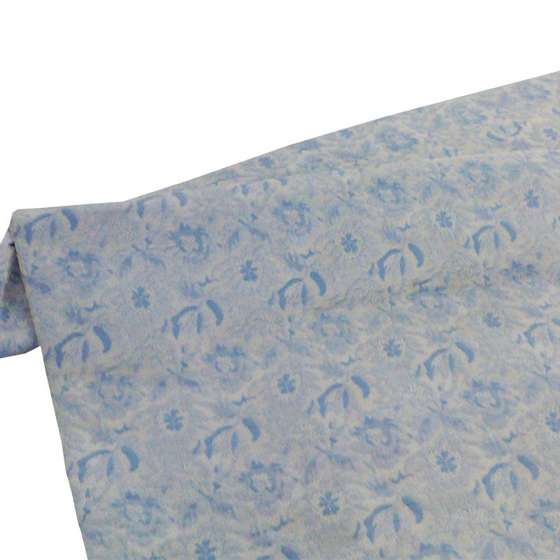 BROCADE Dress Fabrics Santana Brocade Skyblue 572 Fabric (3730140266585)