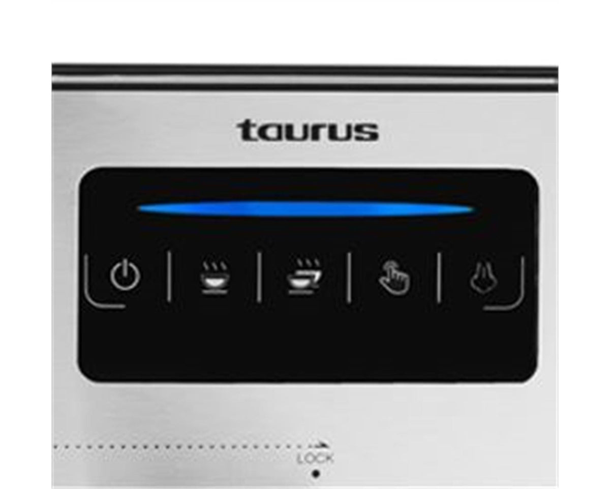 Taurus Coffee Maker Espresso Stainless Steel Black 1.6L 20 Bar 920120B.