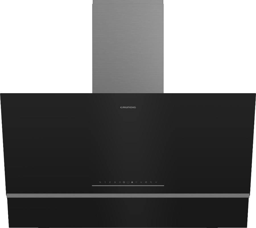 Grundig C/H GDSP5485BSCH 90cm Black