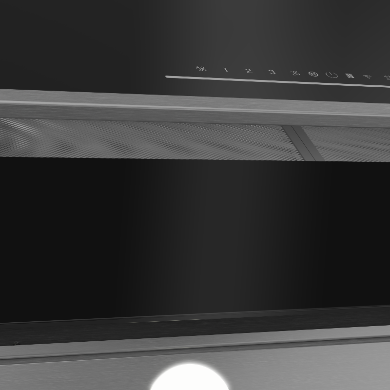 Grundig C/H GDSP5485BSCH 90cm Black