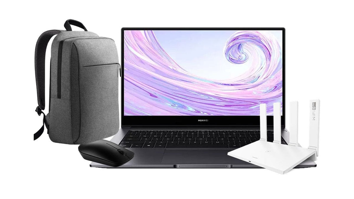 Huawei Laptop HUAWEI MateBook D14 i5 8GB 512GB SSD Notebook Bundle -Grey (6871364108377)