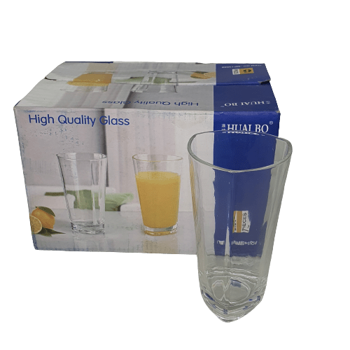 Homeware GLASS Tumbler 6 Piece Tricon G399 (7251443712089)