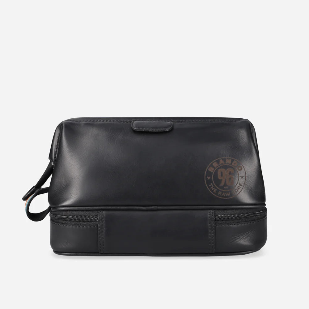 Brando James Toiletry Bag-Black 9291JAMBLK