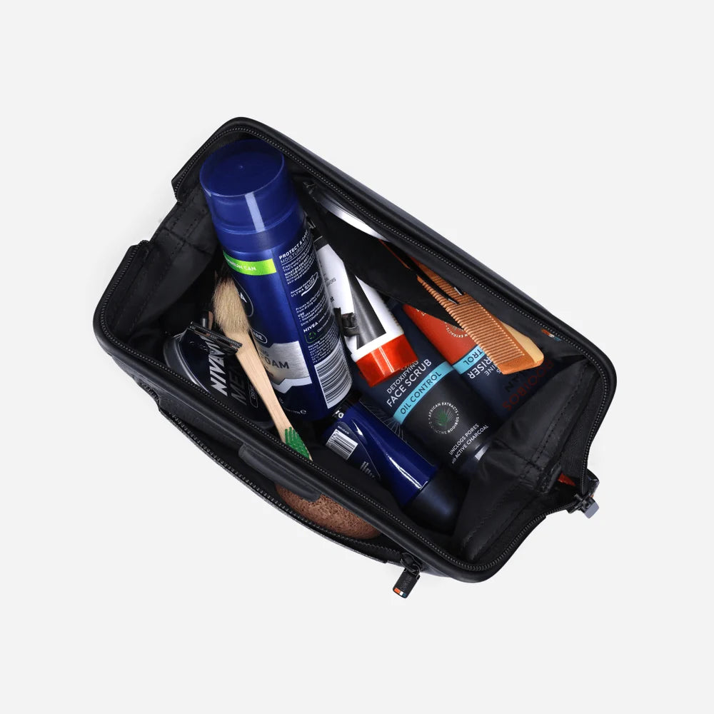 Brando James Toiletry Bag-Black 9291JAMBLK
