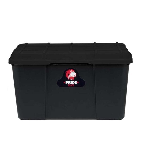 Pride STORAGE BOX Pride Storage Box Black 45L P3049 (7813481070681)