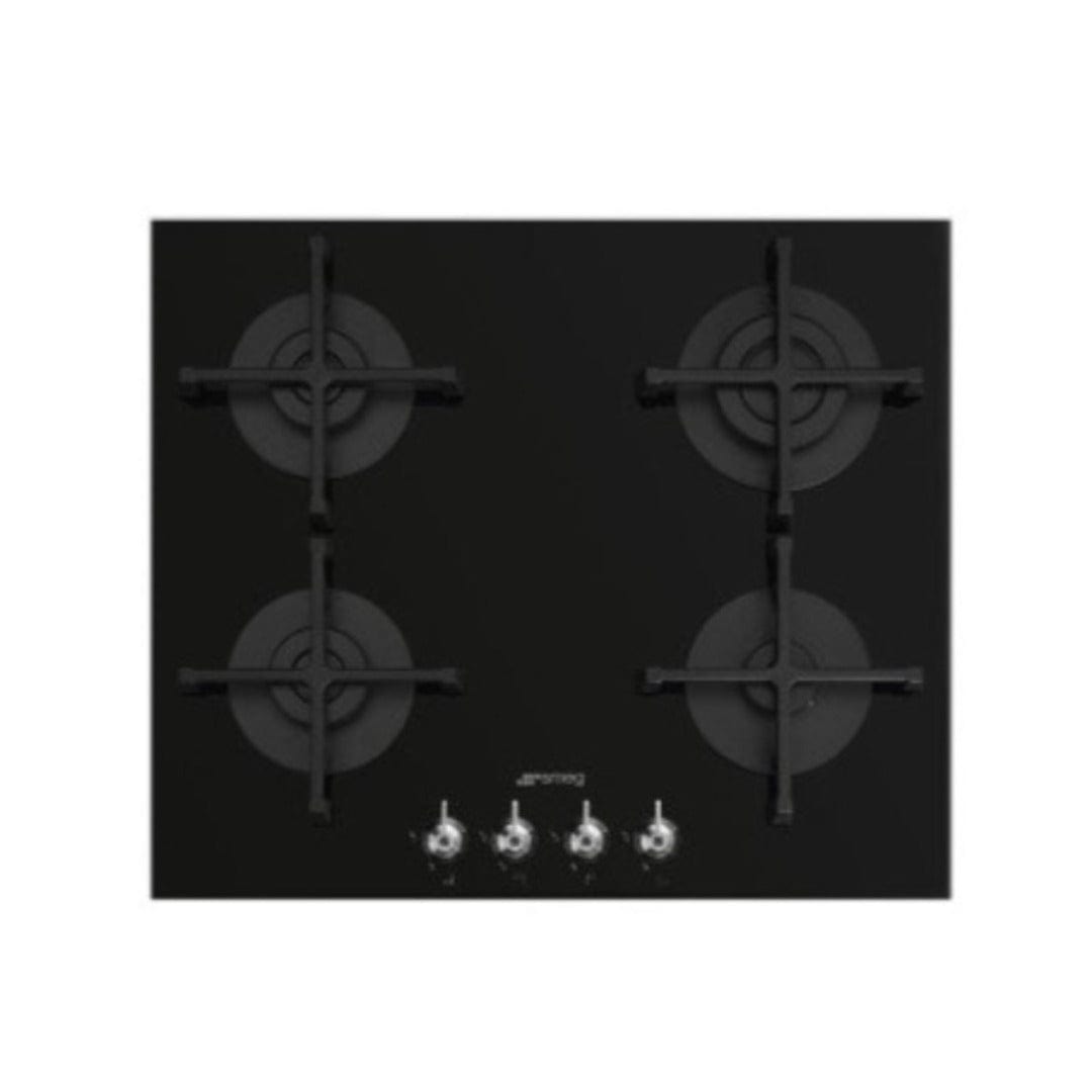 smeg Gas Hob Smeg 60cm Black Gas Hob PV364NSA (6984493858905)