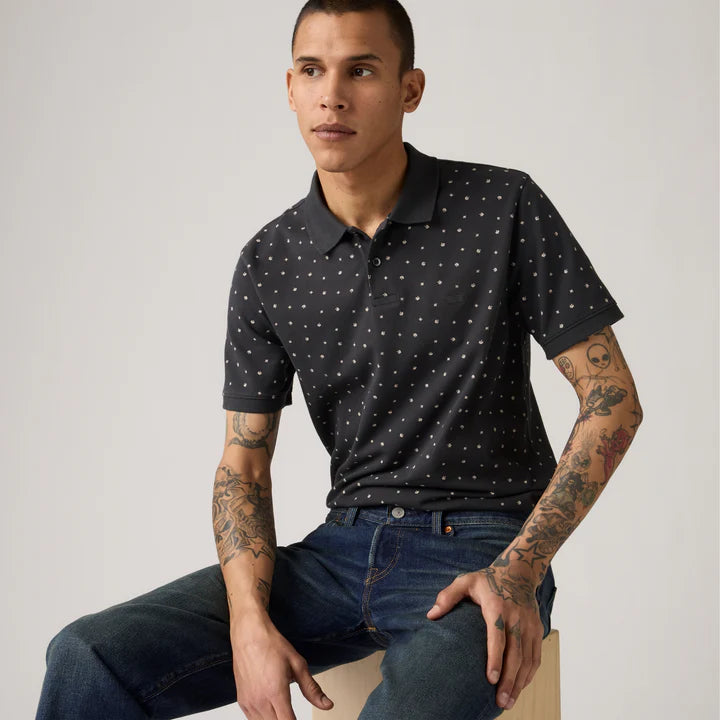 Levi's Men's Slim Housemark Polo Shirt - Multi Colour