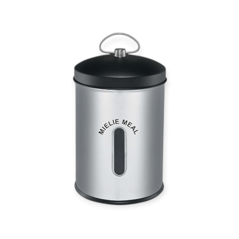 Continental Homeware Bread Bin Continental Homeware 5 Litre Storage Cannister Mielie Meal CH095