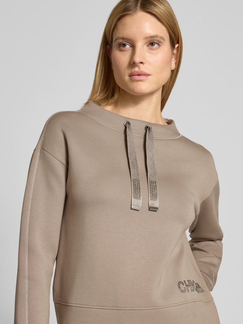 Betty Barclay Loose-Fit Sweatshirt-Smokey Dust 2712/1499