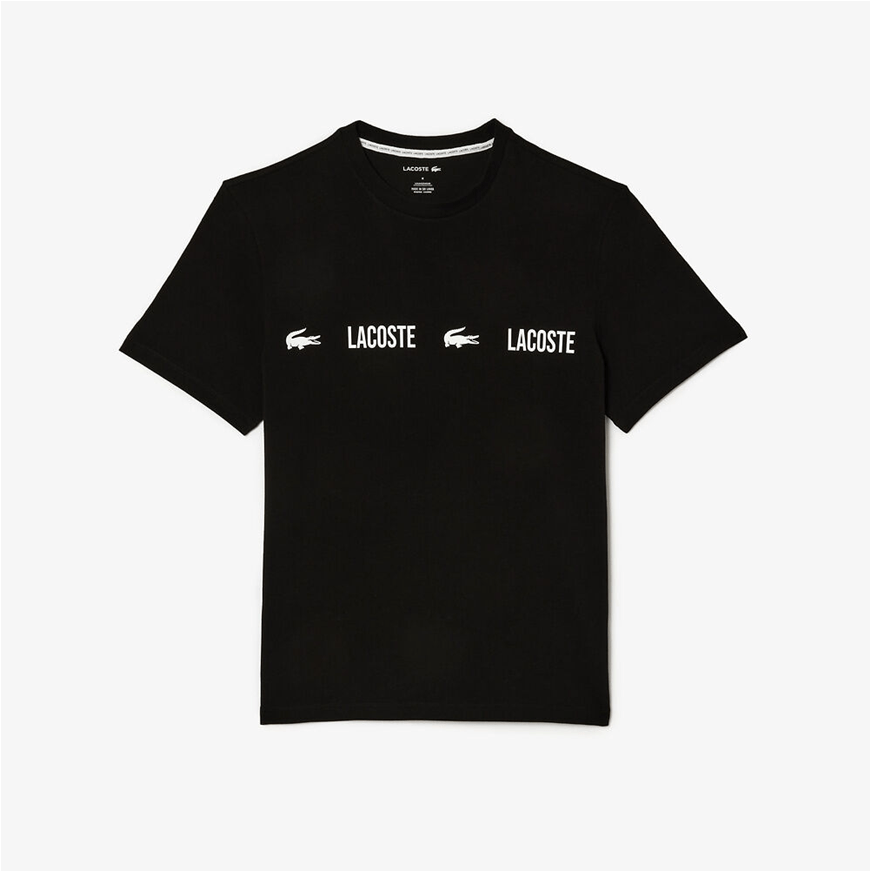Lacoste T Shirt S Lacoste Tee Black