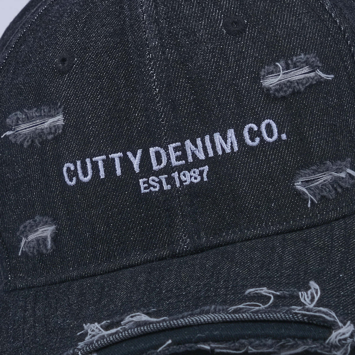 Cutty Caps Cutty C Aurora Baseball Hat Black (7348853702745)