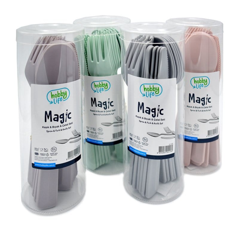 Hobby Life Laundry Basket Hobby Life Magic Cutlery Set of 18 (7304225521753)