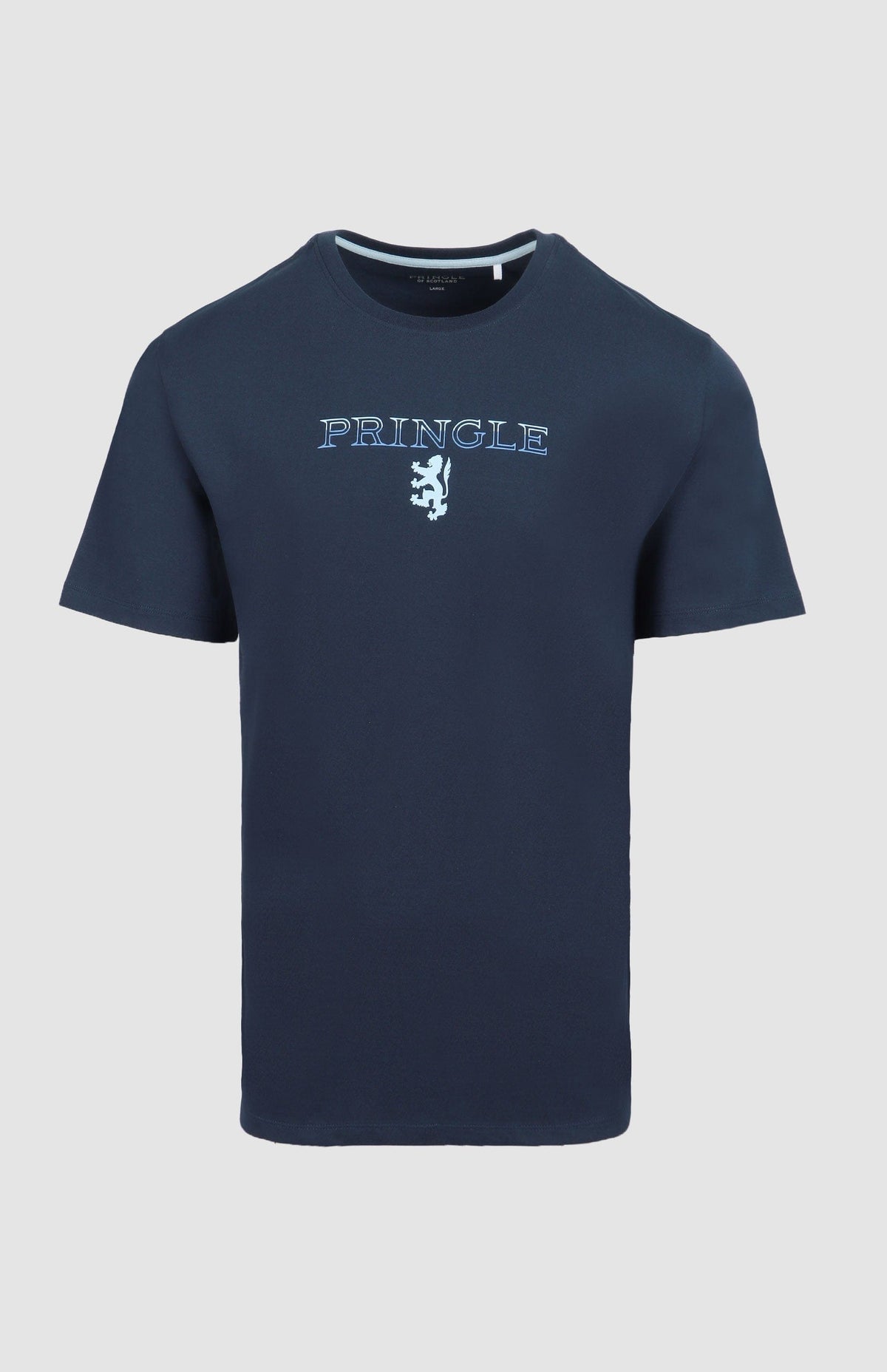 Pringle T Shirt Pringle Ezra Short Sleeve T Shirt Navy (7761223483481)
