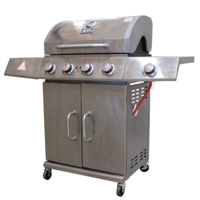 alva BRAAI STAND Alva Kalahari 4 Burner BBQ With Side Burner GSS4B01 (2061595705433)