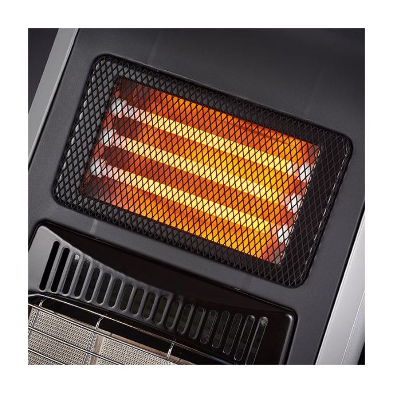 Russell Hobbs 3 Panel Gas & Quartz Heater - RHGQH03.