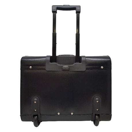 Gino De Vinci Pilot Case BLACK Gino De Vinci Bonded Leather Pilot Case (6555052769369)