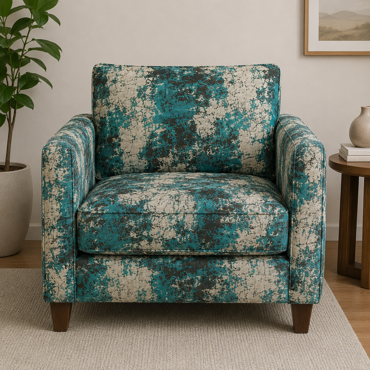 Fabric Upholstery Bolton Blue 140 cm.